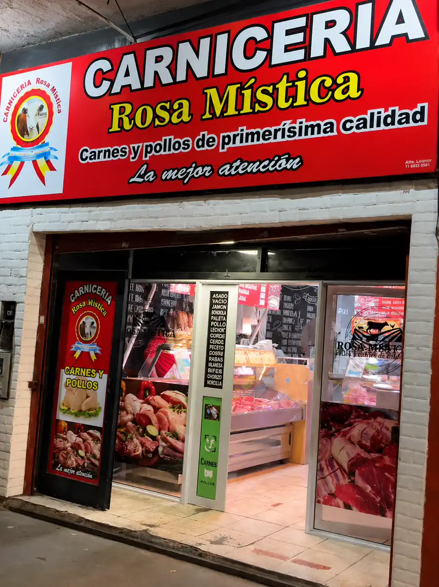 Carnes Rosa Mística, autoservicio de Colonia Caroya que utiliza Control Comercio